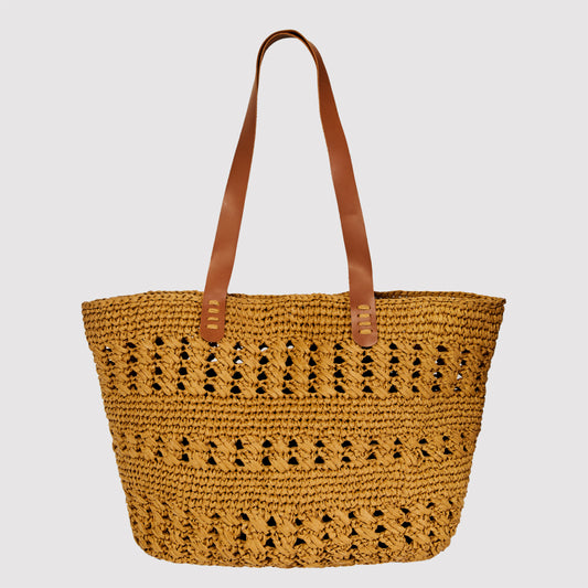 onelove alacati raffia hand-made beach bag